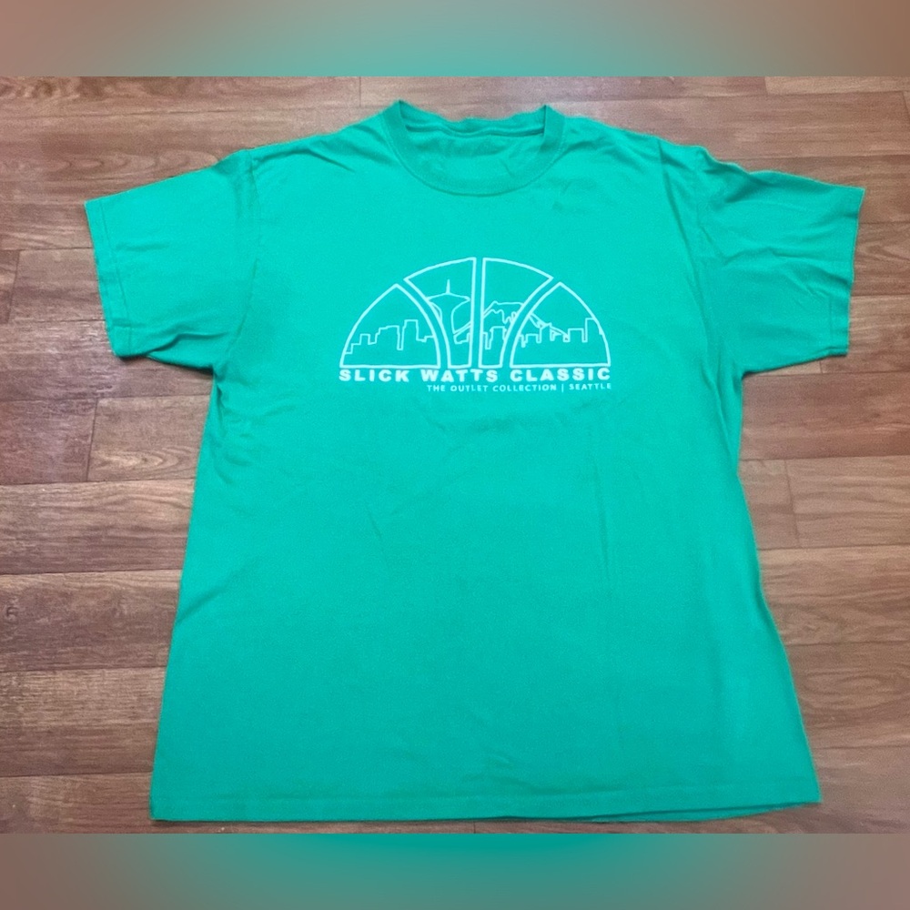 Vintage Y2K Seattle SuperSonics Slick Watts 3 on 3 Tournament Shirt